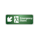 EMERGENCY STAIRS (DOWN LEFT ARROW)