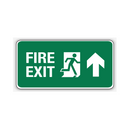 FIRE EXIT (UP ARROW)