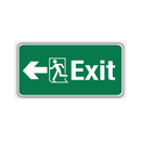 EXIT LEFT ARROW