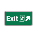 EXIT (RIGHT UP ARROW)