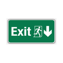 EXIT (DOWN ARROW)