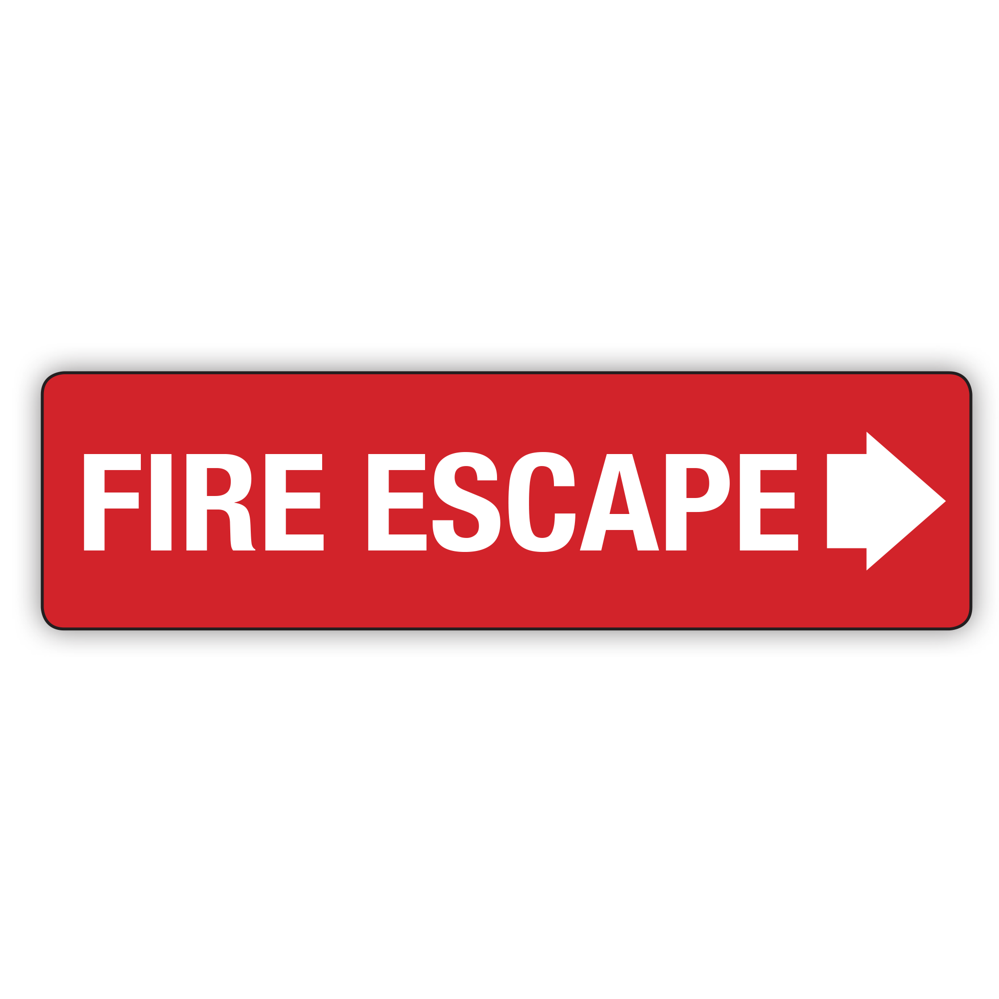 FIRE ESCAPE RIGHT ARROW