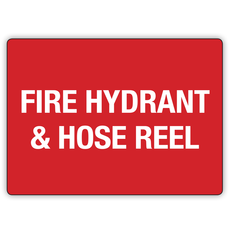 FIRE HYDRANT AND HOSE REEL