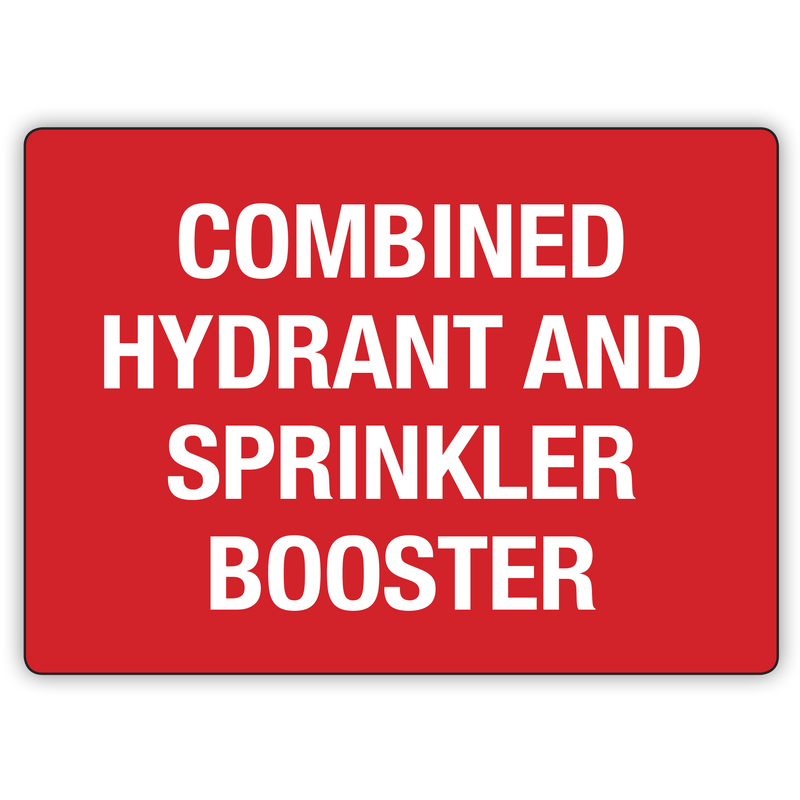 COMBINED HYDRANT AND SPRINKLER ROOM