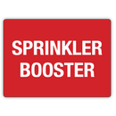 SPRINKLER BOOSTER