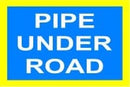 MINING PIPE UNDER ROAD