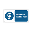 RESPIRATORS MUST BE WORN