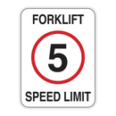 FORKLIFT SPEED LIMIT