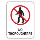 NO THOROUGHFARE