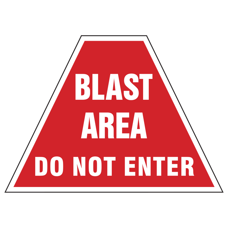 Pyramid Blast Area Do Not Enter