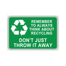 DON'T JUST THROW IT AWAY