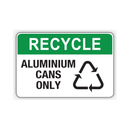 ALUMINIUM CANS ONLY