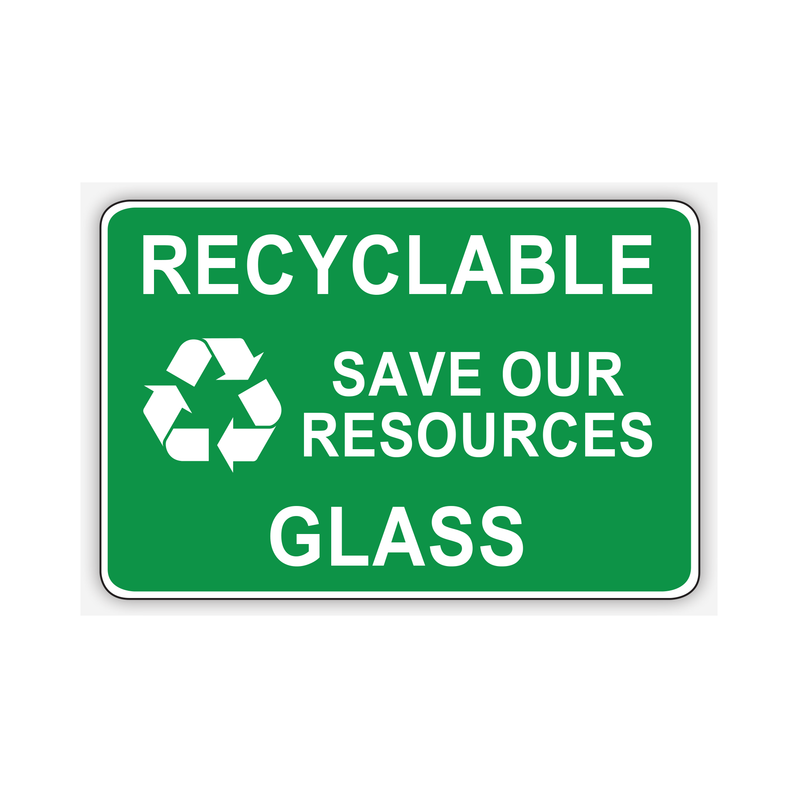 SAVE OUR RESOURCES GLASS