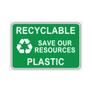 SAVE OUR RESOURCES PLASTIC