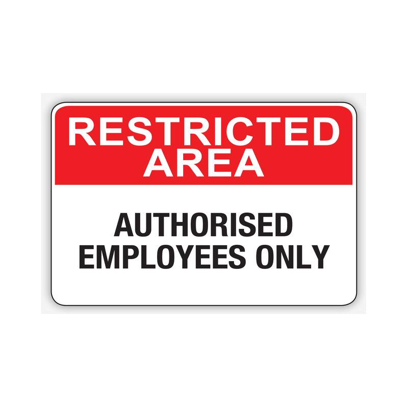 AUTHORISED EMPLOYEES ONLY