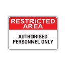 AUTHORISED PERSONNEL ONLY