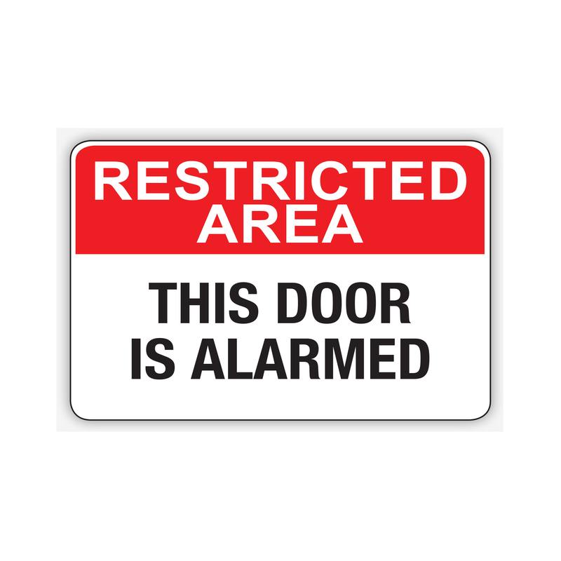 V Safety General Door-Staff Only Sign – 300 mm x 100 mm – 1,6 mm Alu plastica rigida V Safety General Door-Staff Only Sign – 300 mm x 100 mm – 1,6 mm Alu plastica rigida